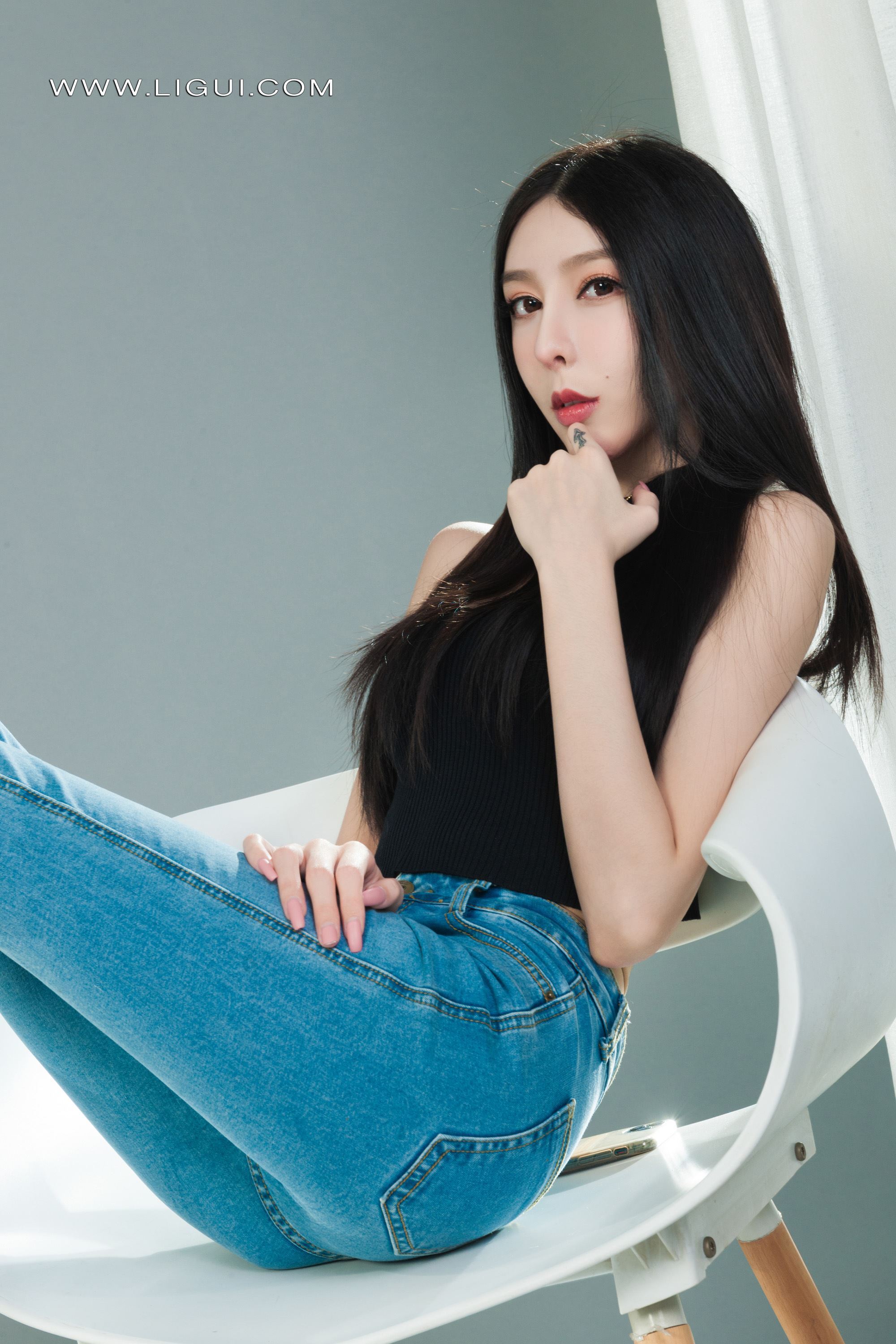 Ligui丽柜 2022.02.25 《潮妹纤莲》兔子